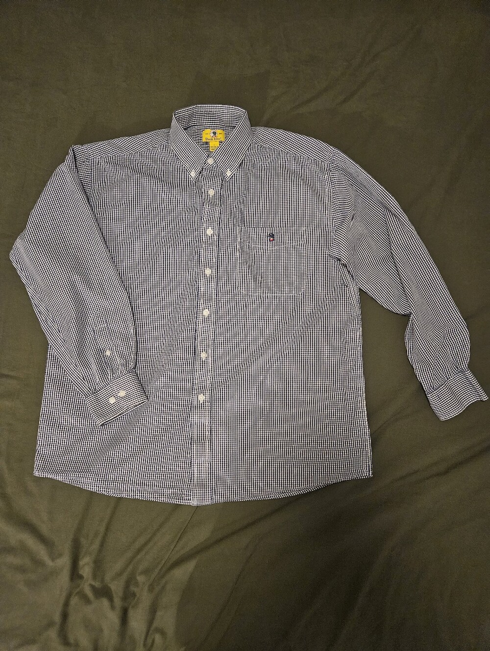 Duck Head Gingham Dress Shirt